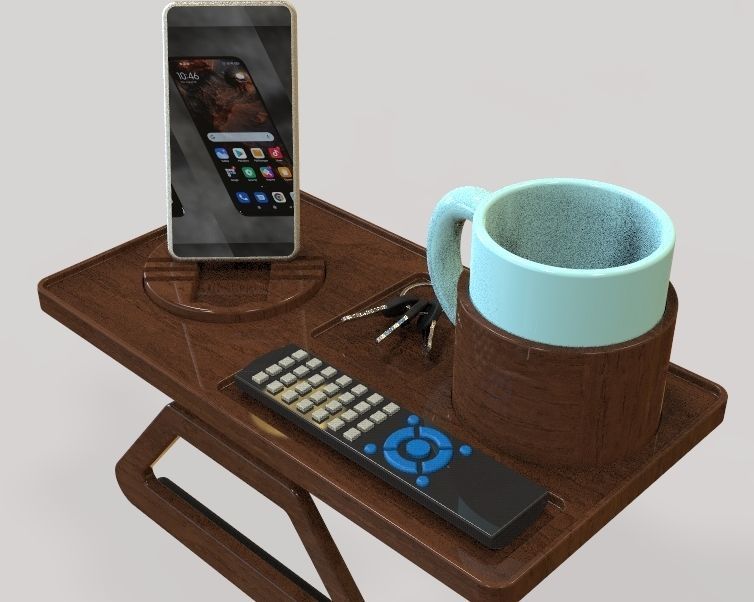 Armrest for Sofa 3D print model_46