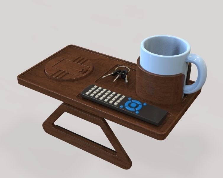 Armrest for Sofa 3D print model_17