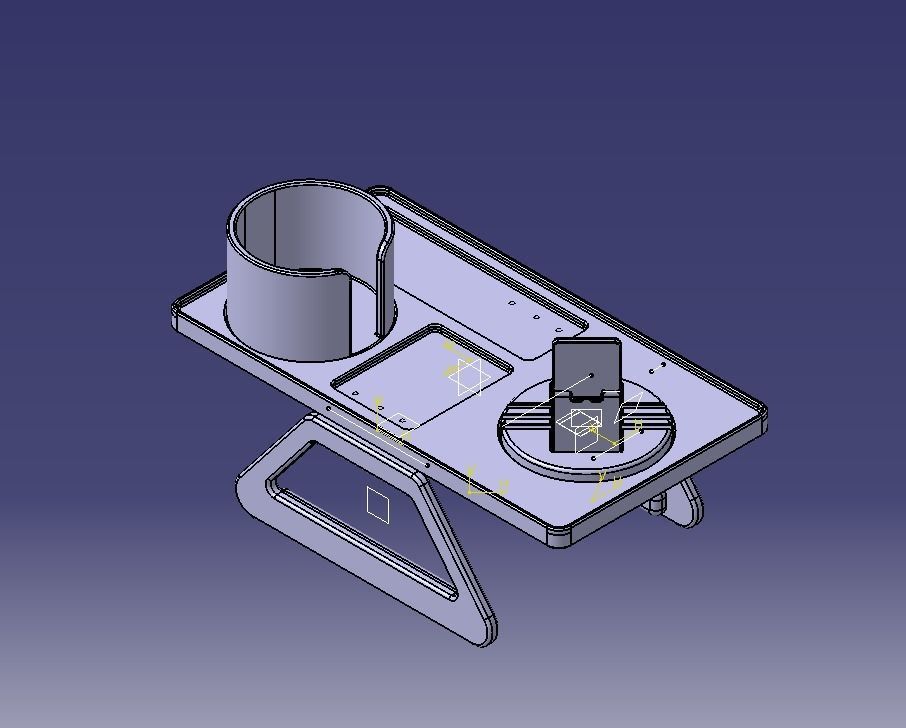 Armrest for Sofa 3D print model_6