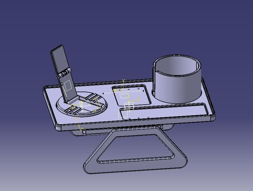 Armrest for Sofa 3D print model_52