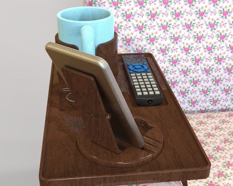 Armrest for Sofa 3D print model_41