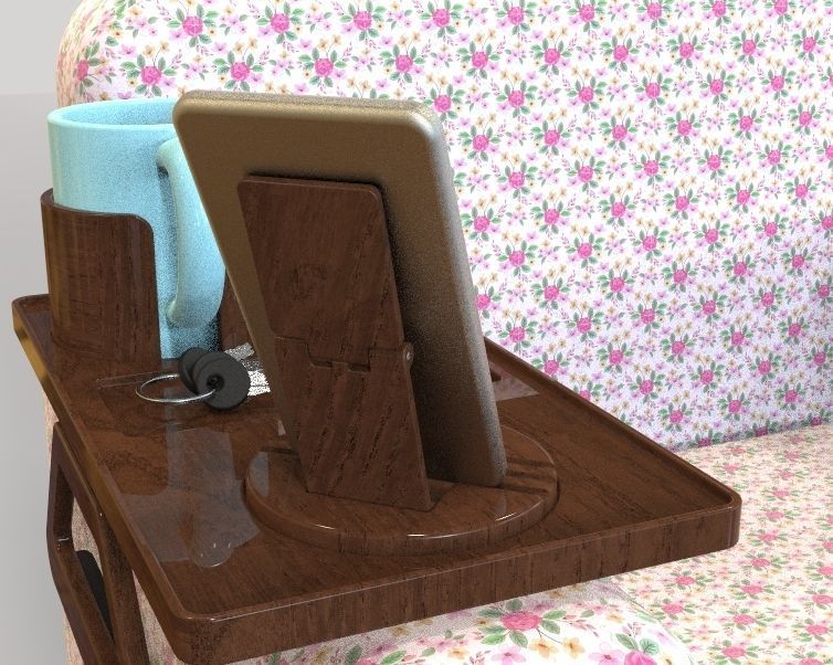 Armrest for Sofa 3D print model_3