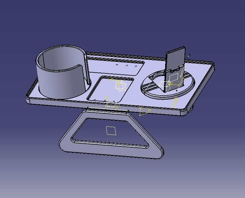 Armrest for Sofa 3D print model_28