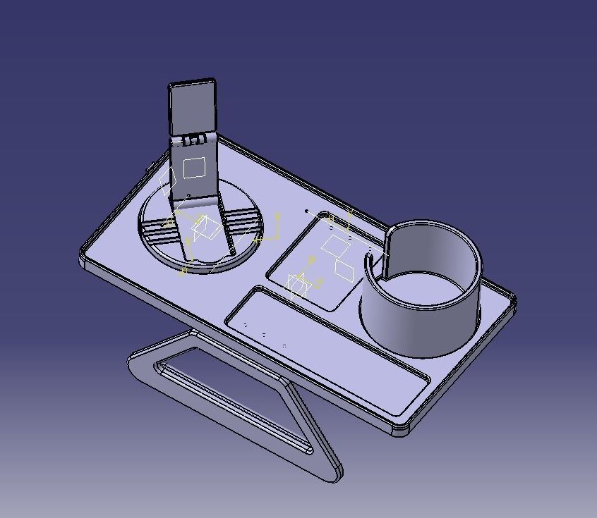 Armrest for Sofa 3D print model_57