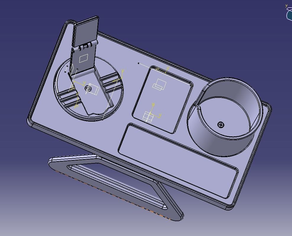 Armrest for Sofa 3D print model_32