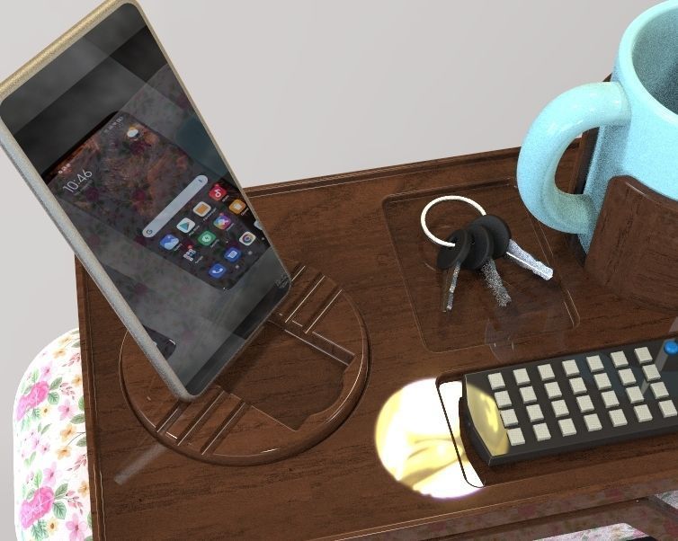 Armrest for Sofa 3D print model_43