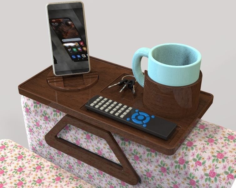 Armrest for Sofa 3D print model_22