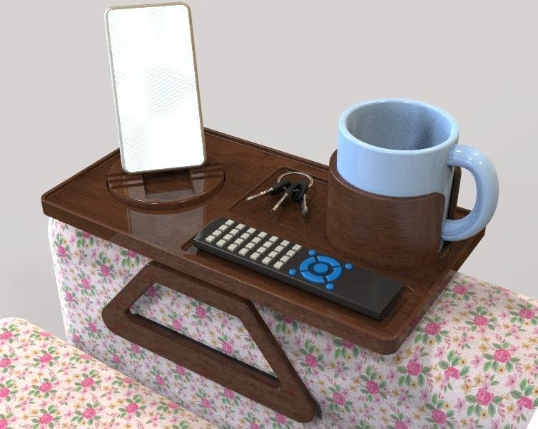 Armrest for Sofa 3D print model_21