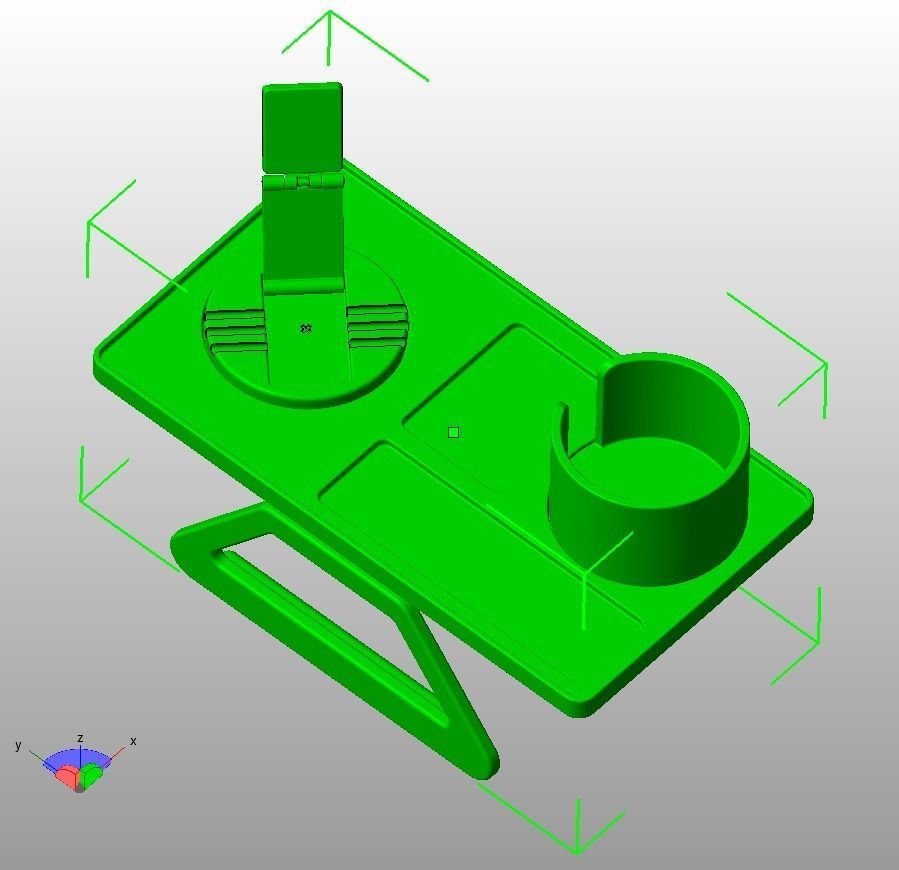 Armrest for Sofa 3D print model_53