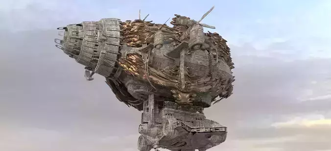 Great Gilgamesh Kings airship 1