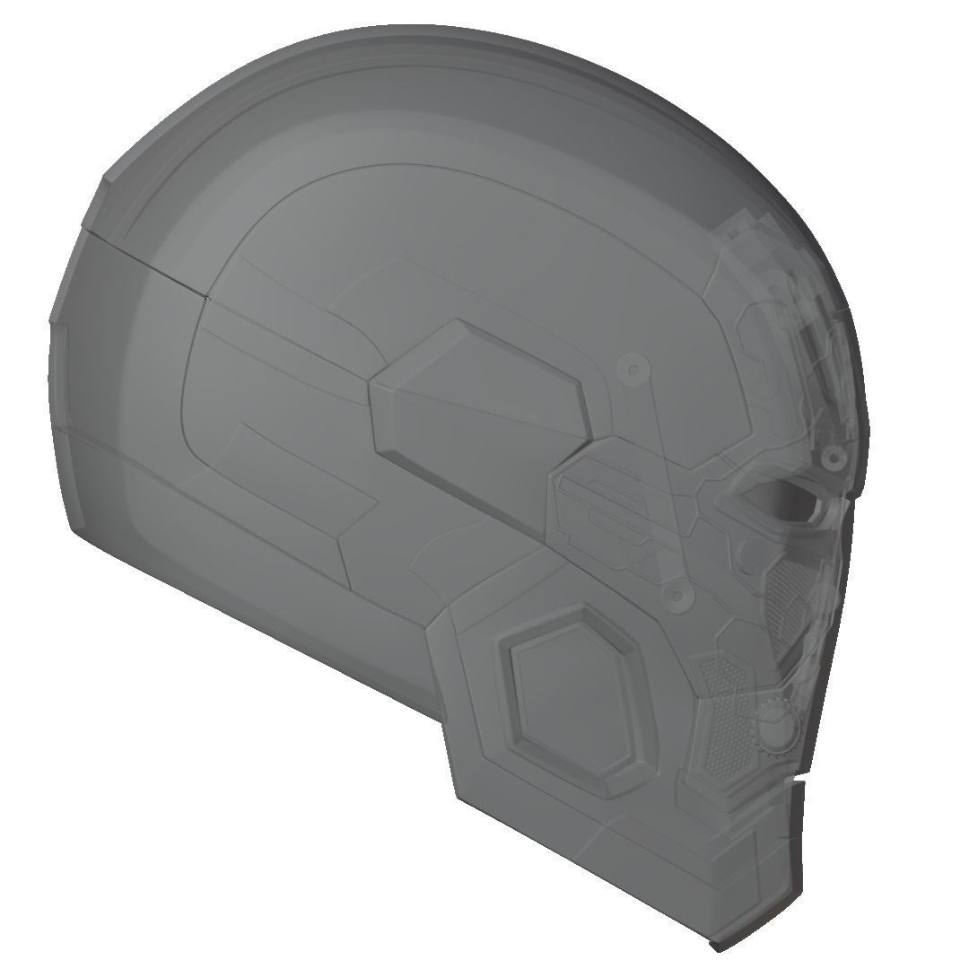 War Machine MK3 with inner details and motorization 3D print model_30