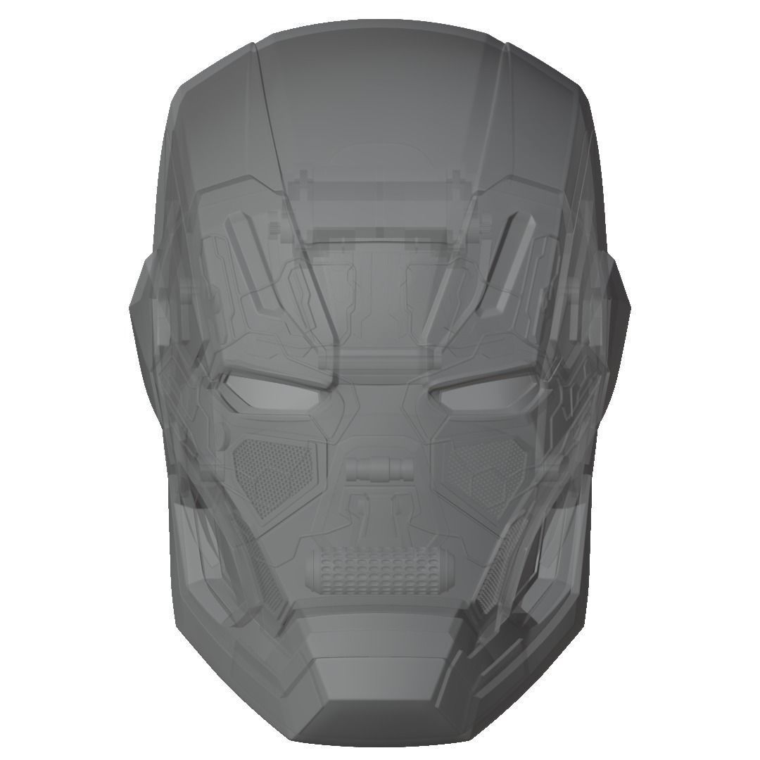 War Machine MK3 with inner details and motorization 3D print model_21