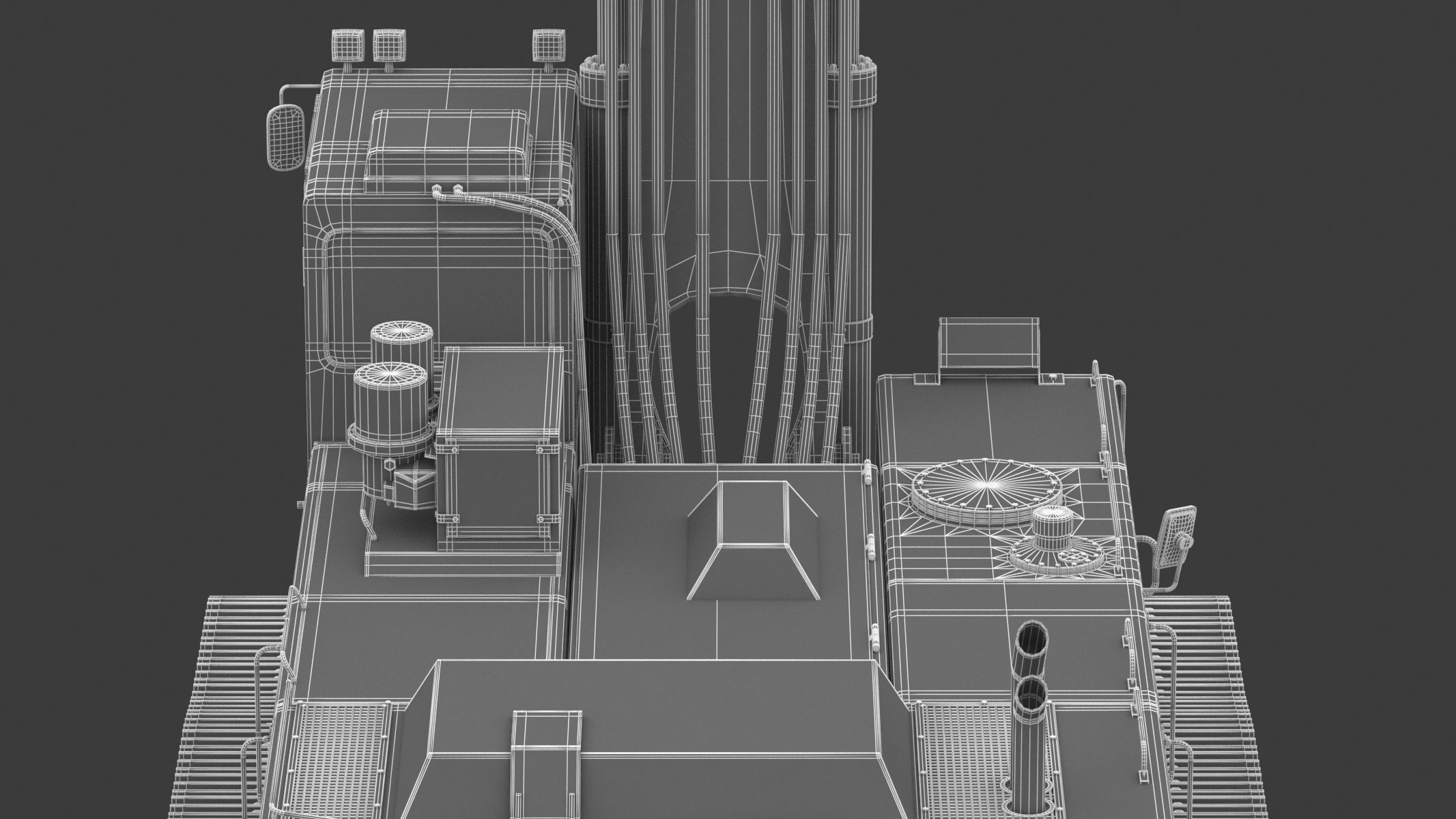 Akerman H25D Backhoe Excavator 3D model_32