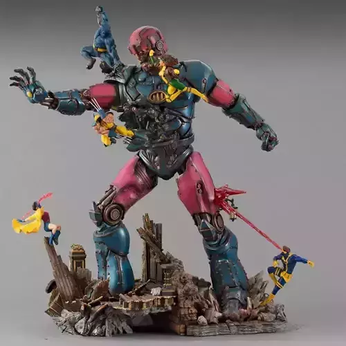 Sentinel Diorama 1 3D print model