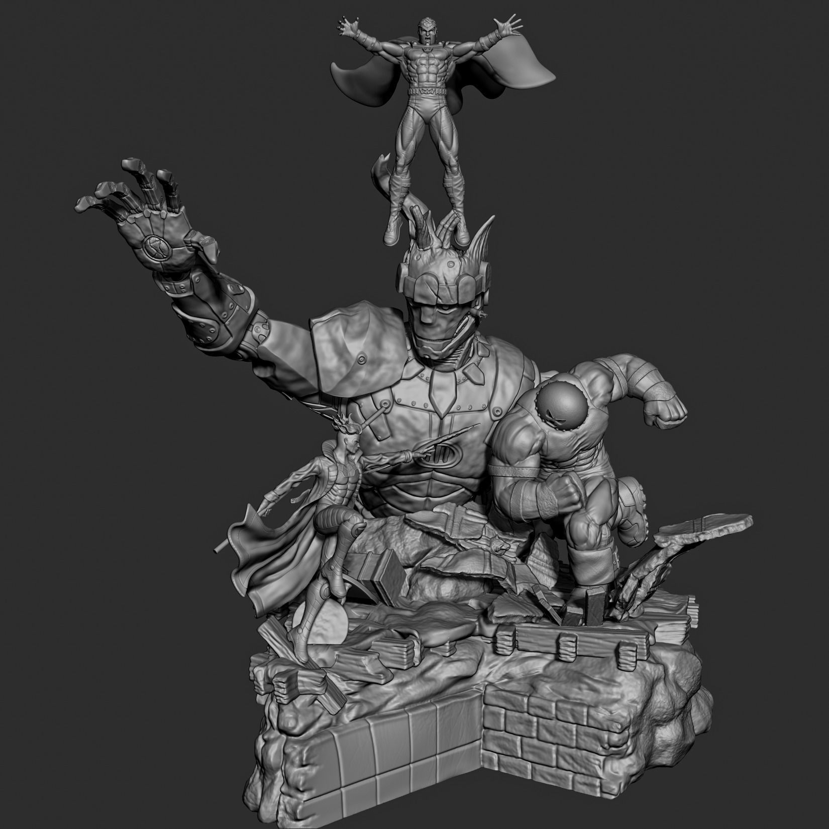 Sentinel Diorama 2 3D print model_1