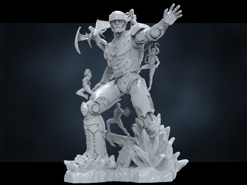 Sentinel Diorama 3 3D print model_5