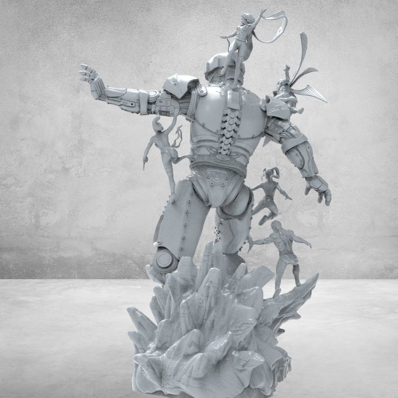 Sentinel Diorama 3 3D print model_2