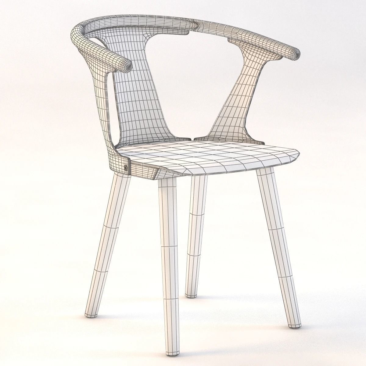 In Between Chair 3D model_2