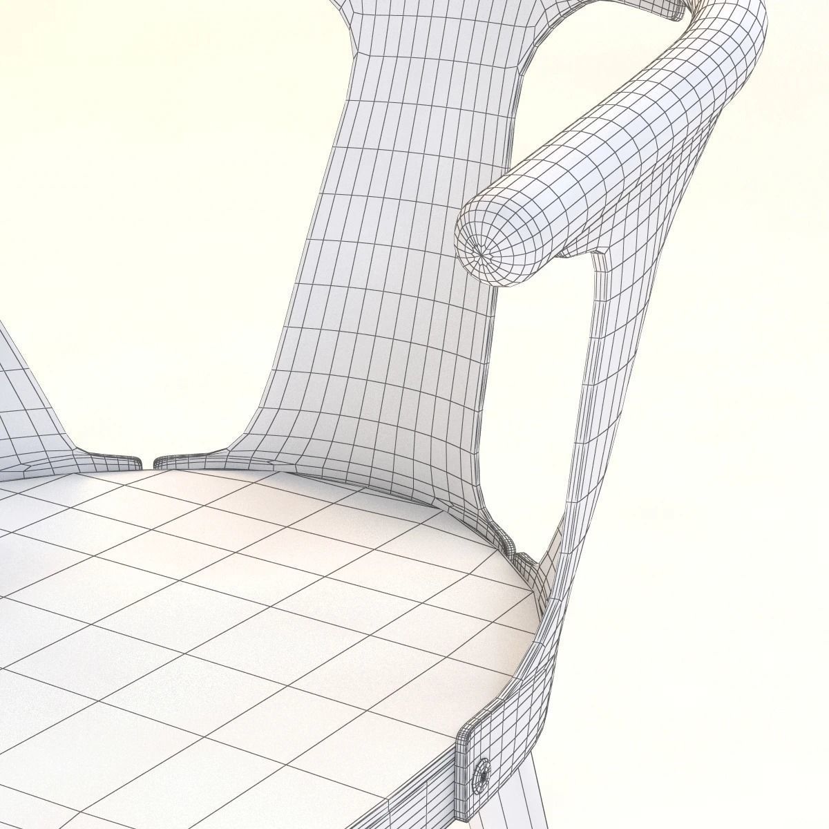 In Between Chair 3D model_7