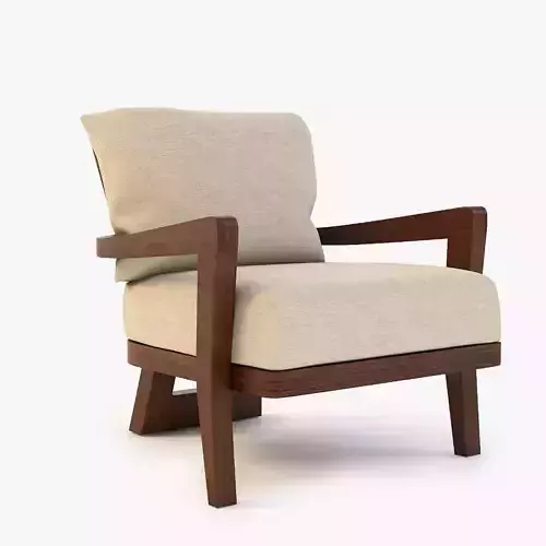 Hourglass Lounge Chair Armchair