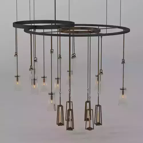 Hollyhunt Clock Chandelier