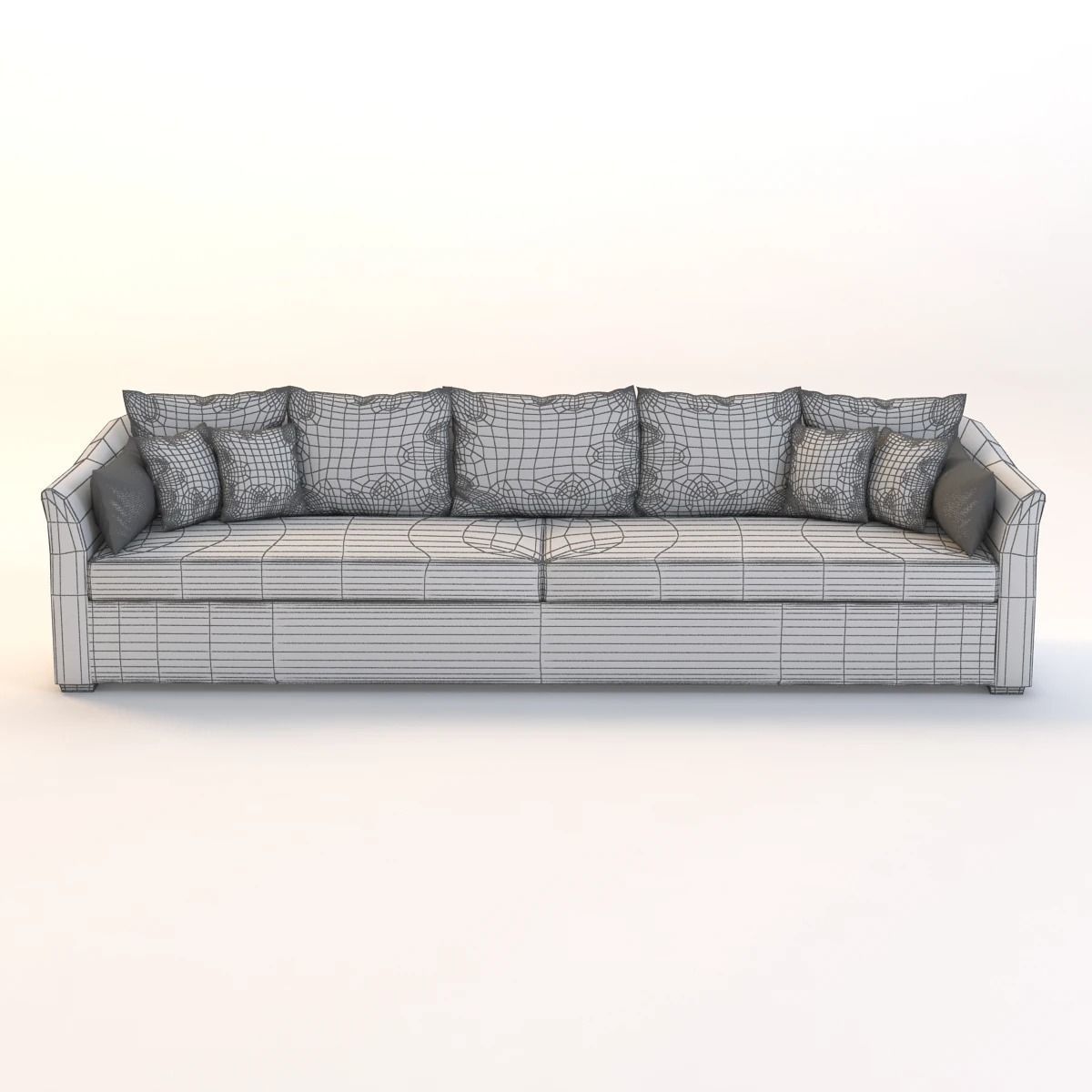 Holly Hunt Villa Sofa 3D model_2