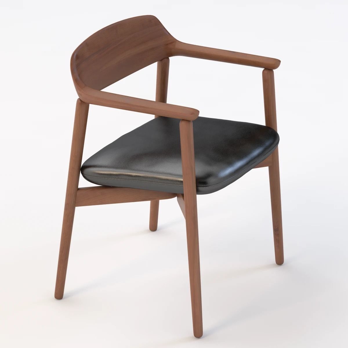 Herman Miller Cross Hatch Side Chair 3D model_1