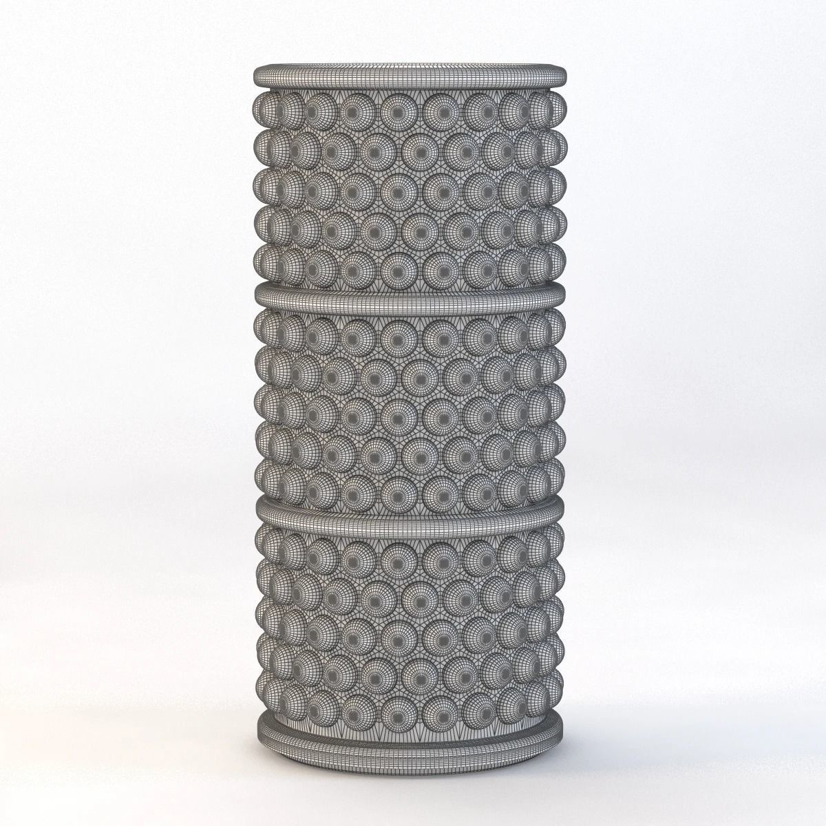 Hebron 3-Light Bath Sconce 3D model_2