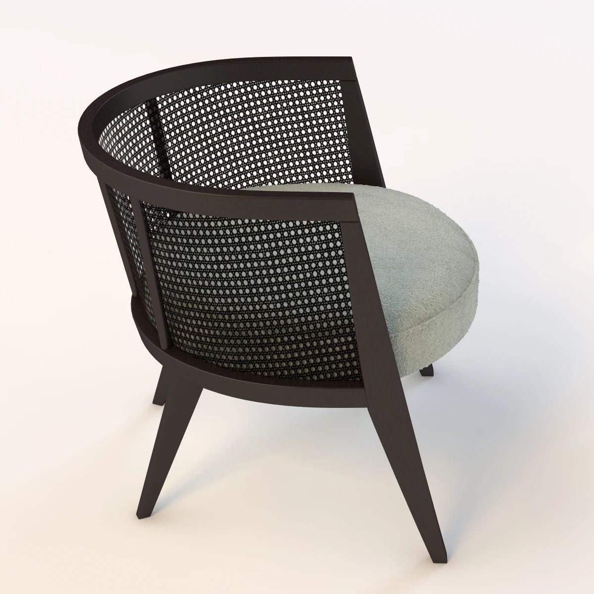 Harvey Probber Lounge Chair 3D model_3