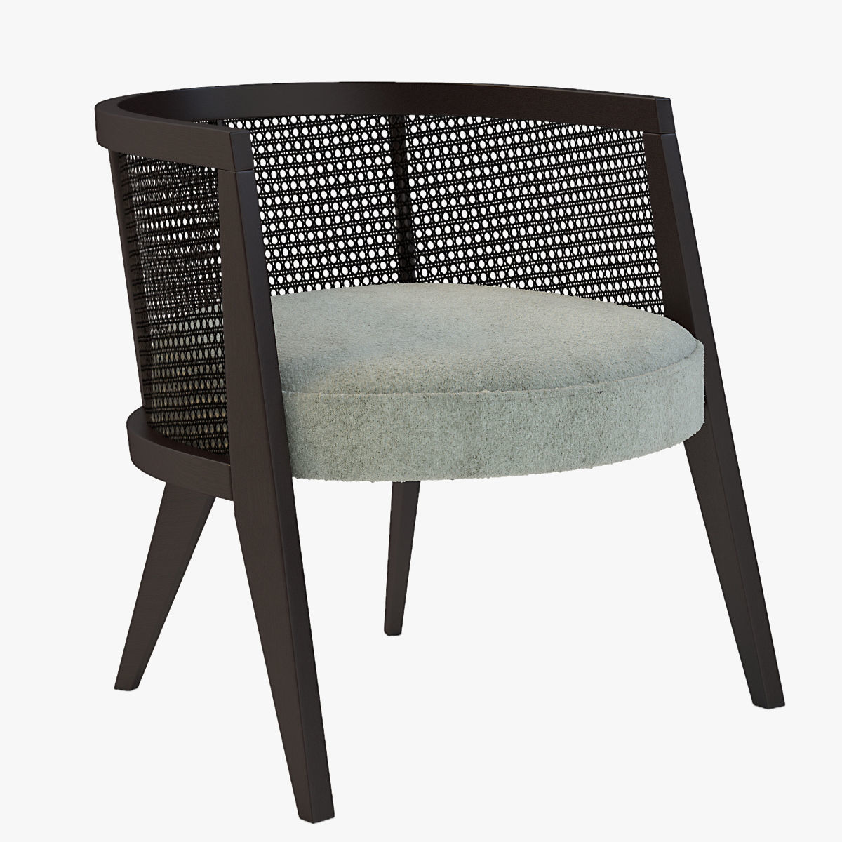 Harvey Probber Lounge Chair 3D model_13