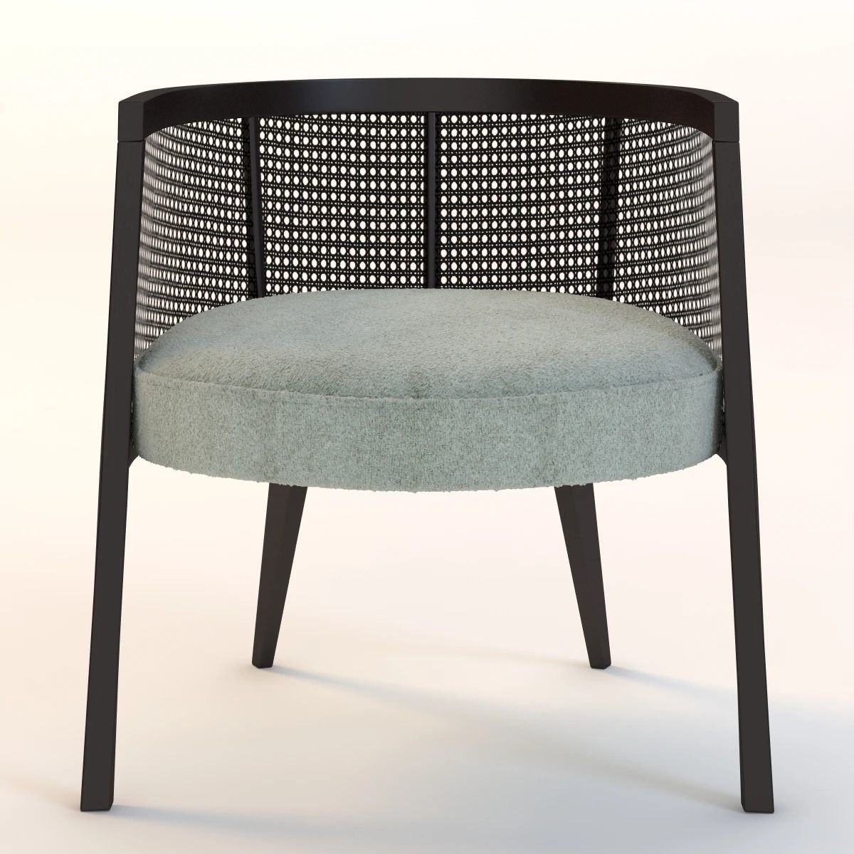 Harvey Probber Lounge Chair 3D model_12