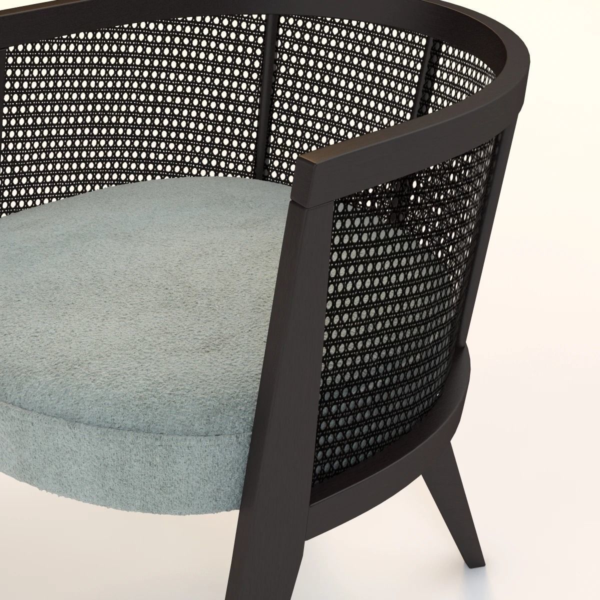 Harvey Probber Lounge Chair 3D model_9