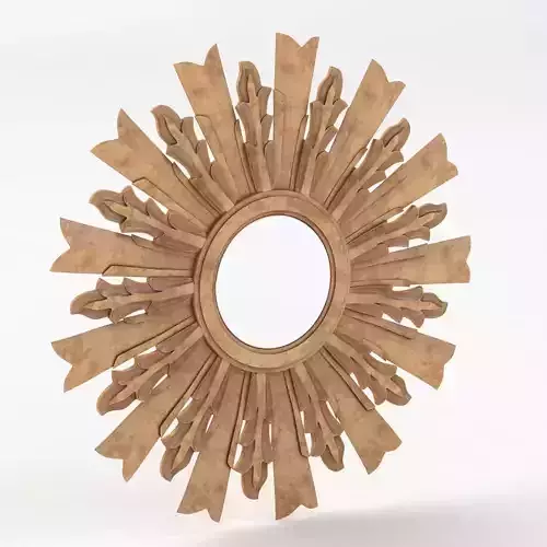 Hand Carved Sku Goya G Antique Mirror