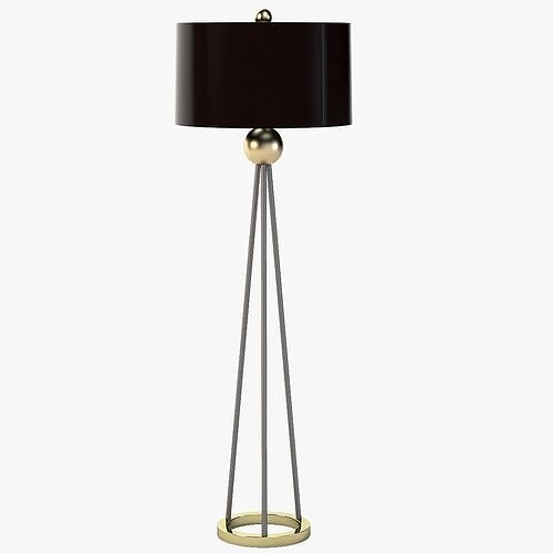 Hadley Floor Lamp 3D model
