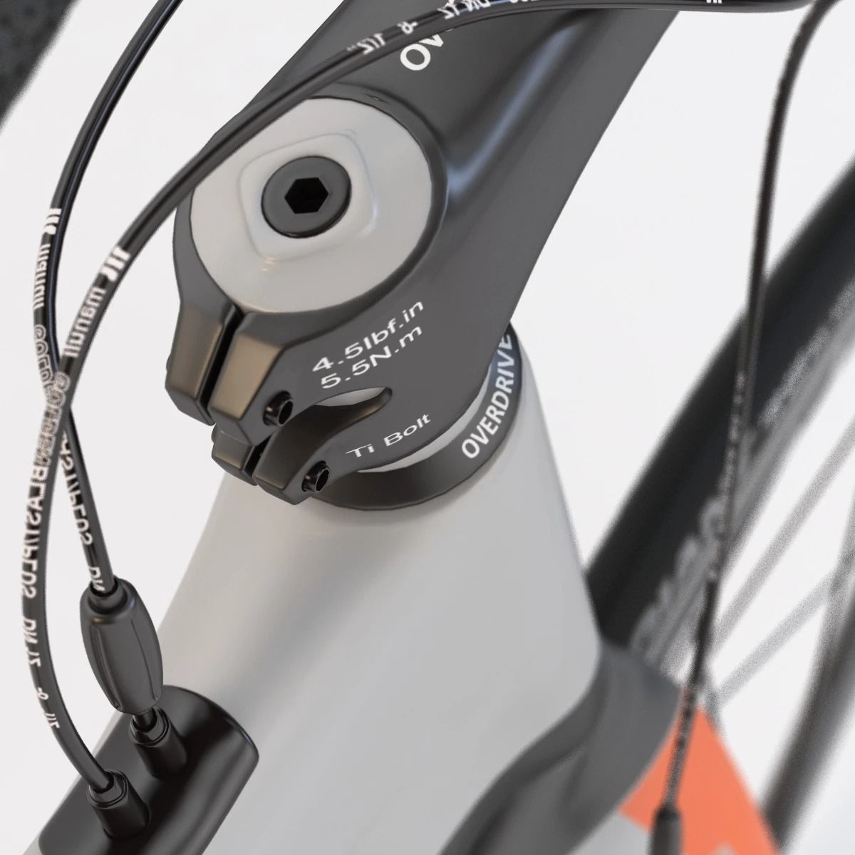 Giant Propel Advanced Sl-2 Orange Grey Black Sprinter Bicycle 3D model_18