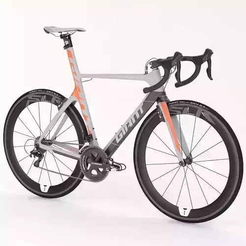 Giant Propel Advanced Sl-2 Orange Grey Black Sprinter Bicycle