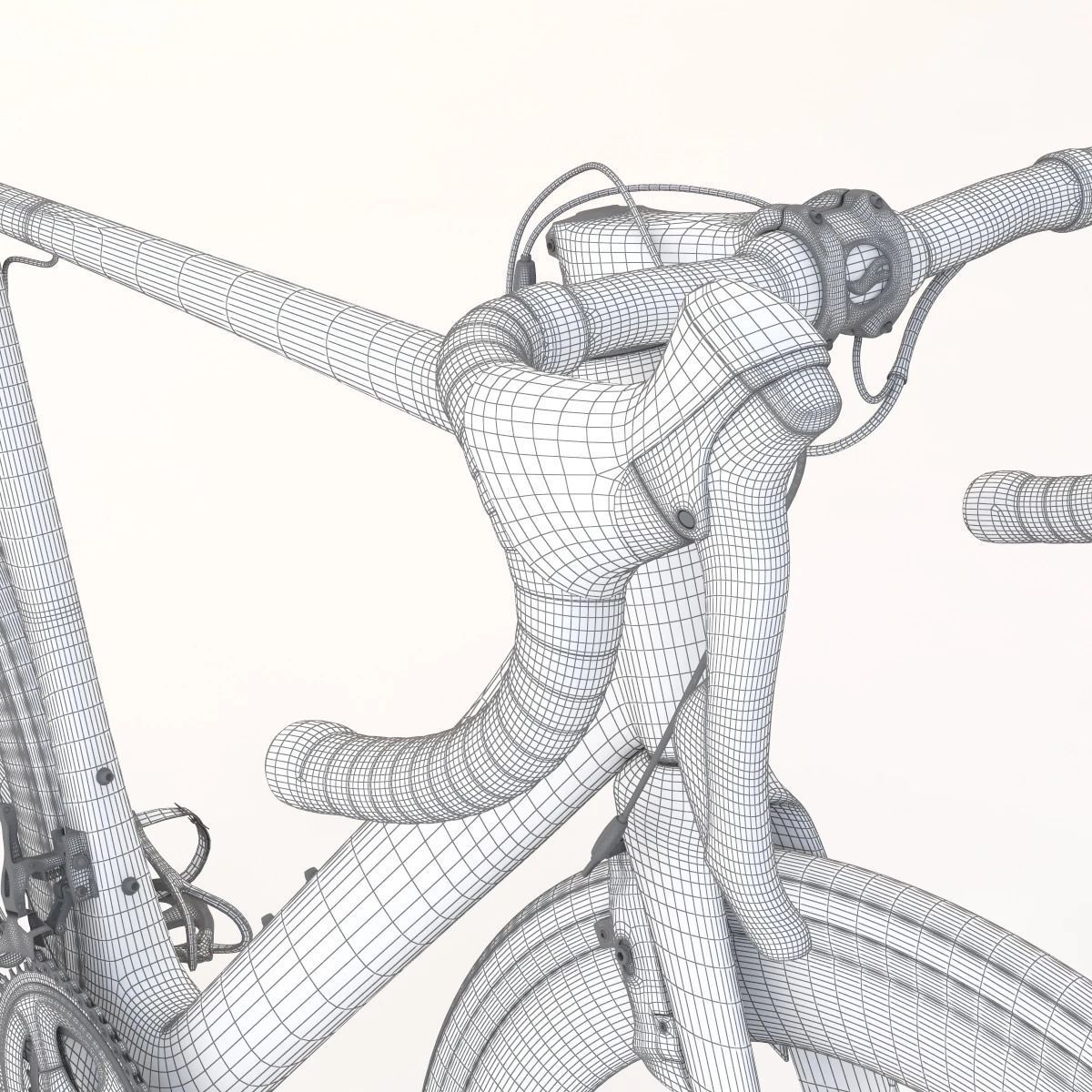 Giant Propel Advanced Sl-2 Orange Grey Black Sprinter Bicycle 3D model_28