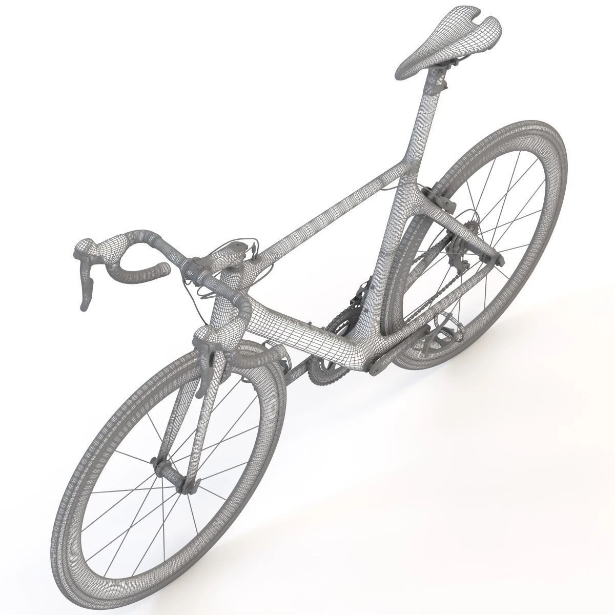 Giant Propel Advanced Sl-2 Orange Grey Black Sprinter Bicycle 3D model_22