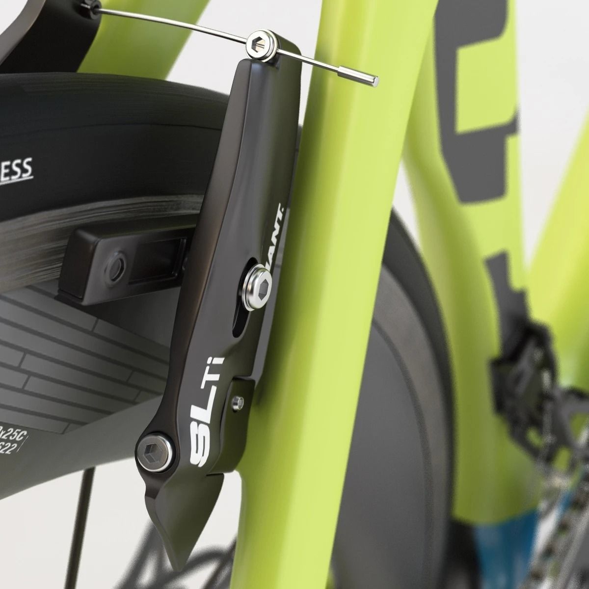 Giant Propel Advanced Sl-2 Green-Blue Sprinter Bicycle 3D model_17