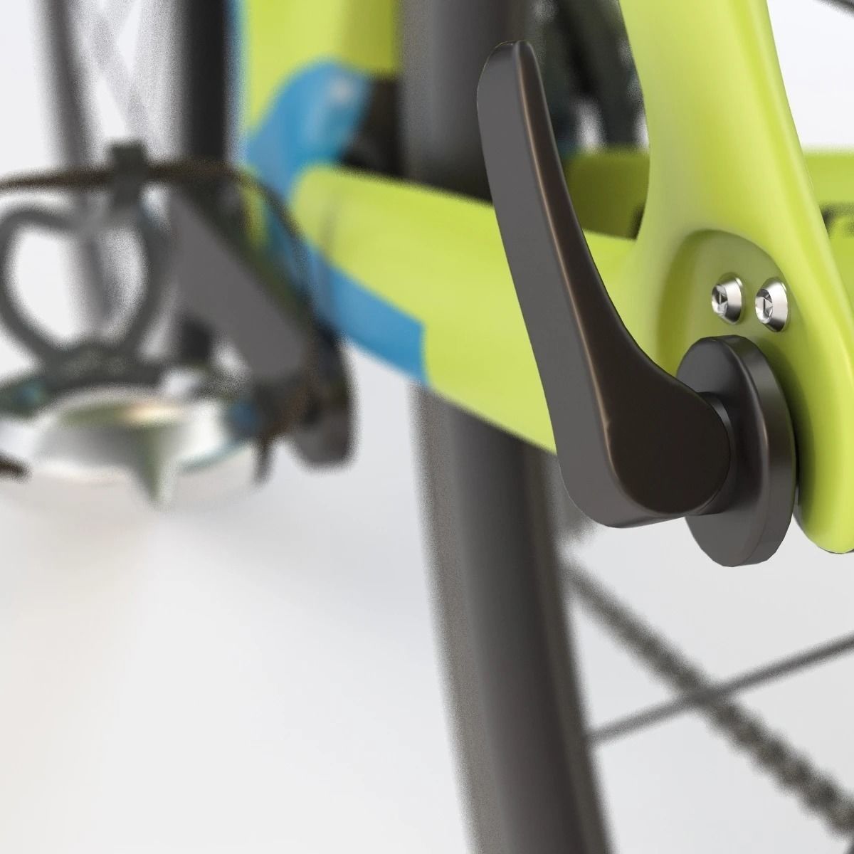 Giant Propel Advanced Sl-2 Green-Blue Sprinter Bicycle 3D model_15