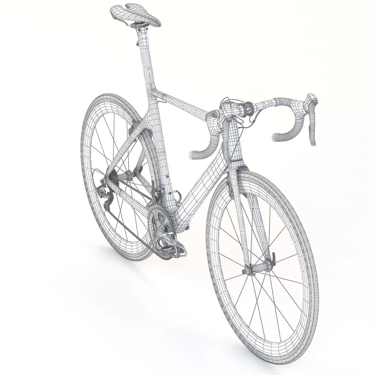 Giant Propel Advanced Sl-2 Green-Blue Sprinter Bicycle 3D model_21