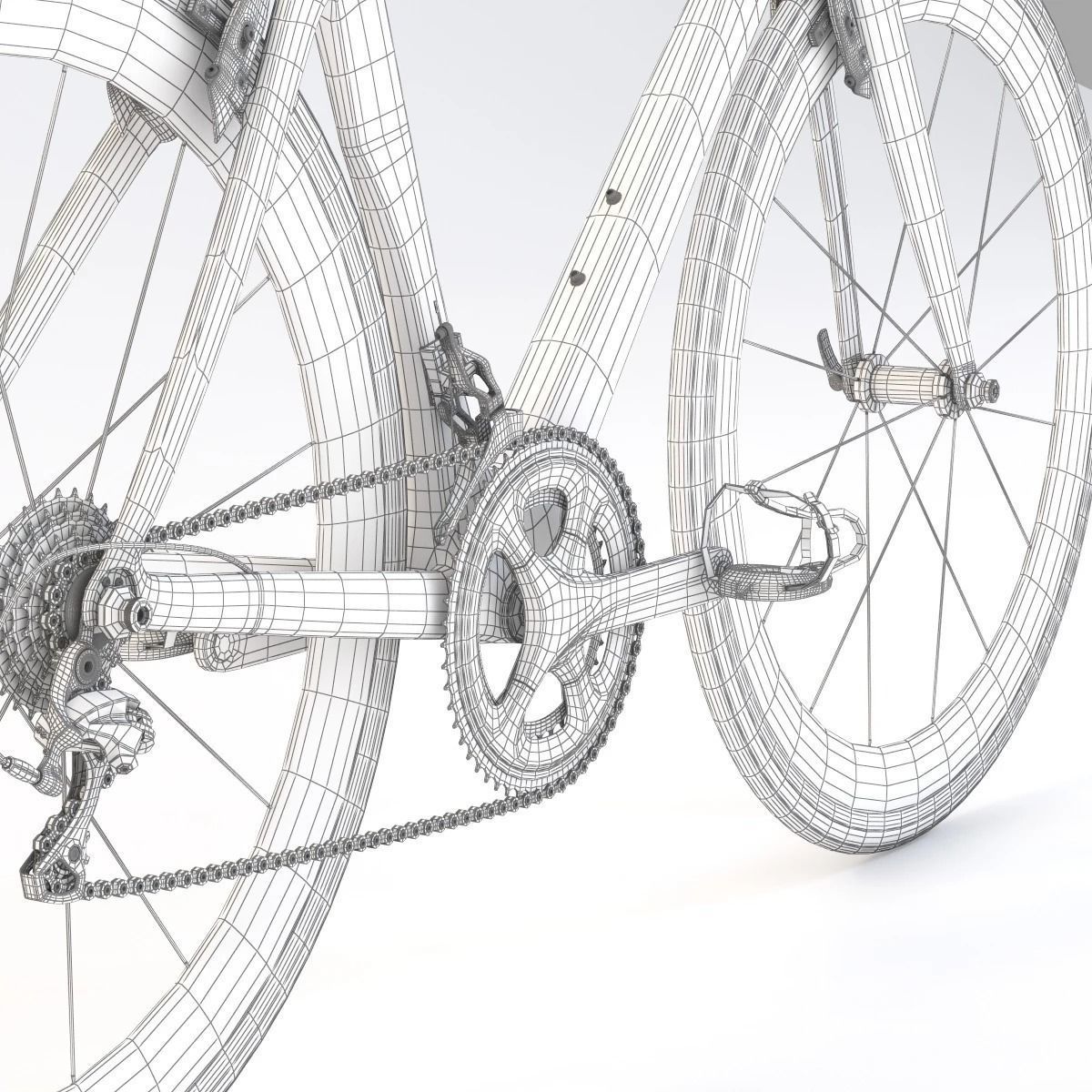 Giant Propel Advanced Sl-2 Green-Blue Sprinter Bicycle 3D model_27