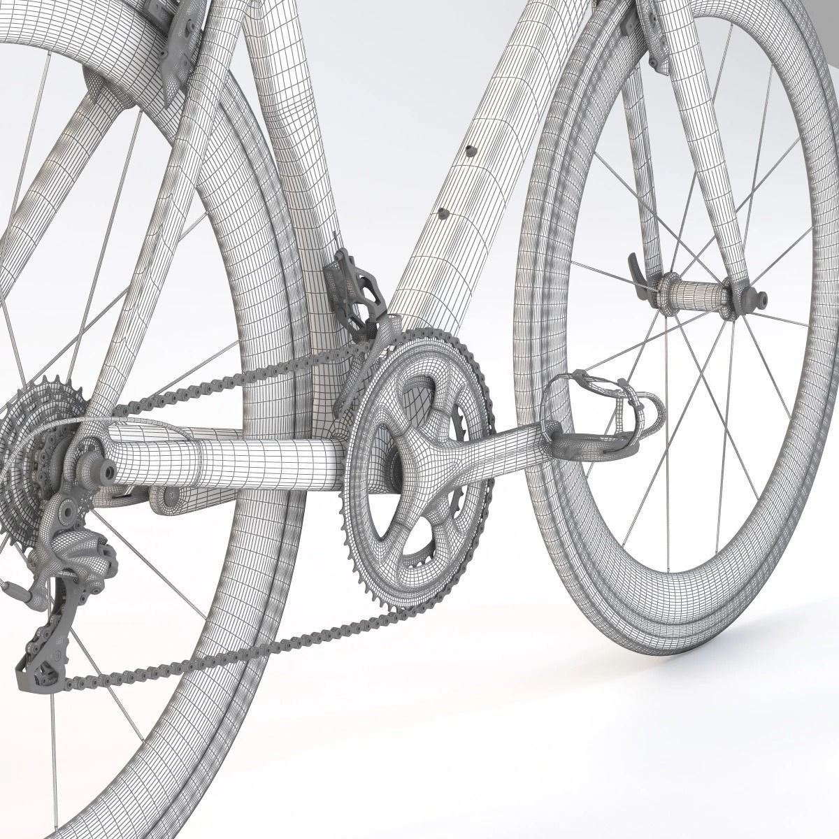 Giant Propel Advanced Sl-2 Green-Blue Sprinter Bicycle 3D model_26