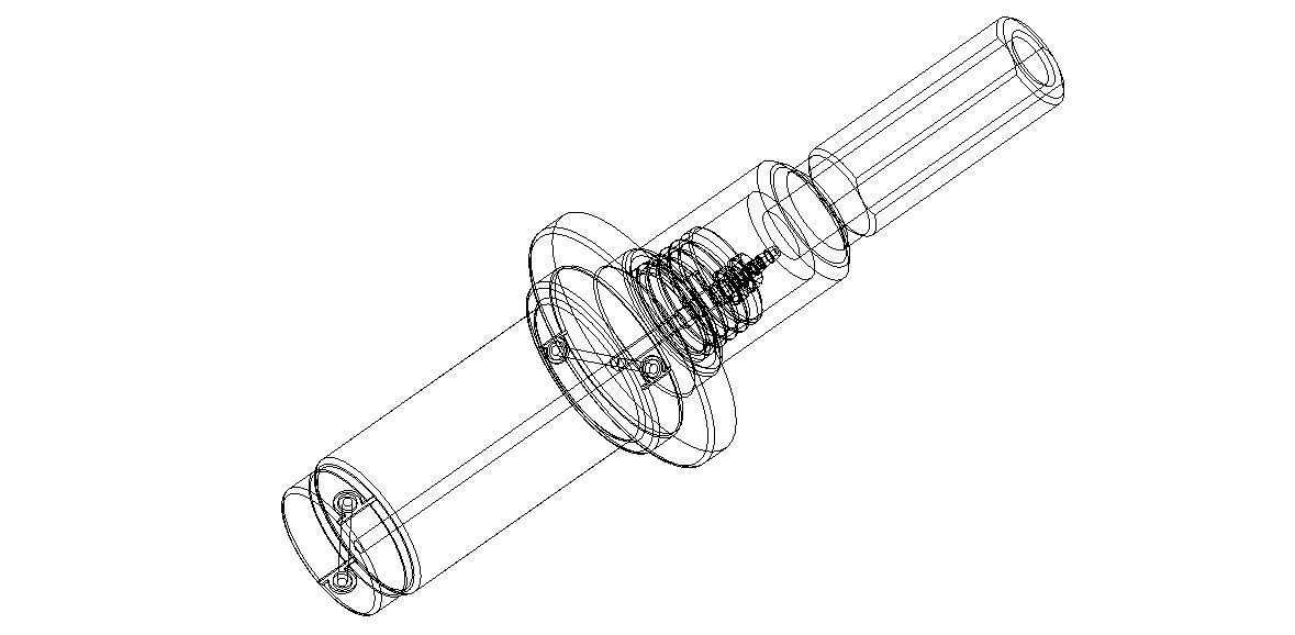 Standard Air Plug Gauges Sets for Measuring Range Up To 75 mm 3D model_29