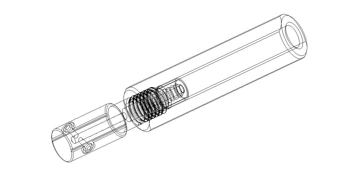 Standard Air Plug Gauges Sets for Measuring Range Up To 75 mm 3D model_9