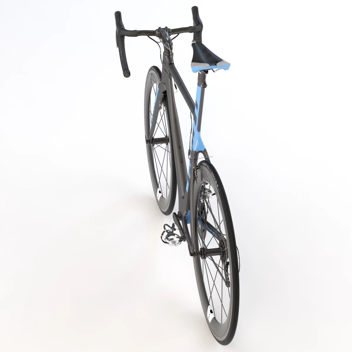 Giant Propel Advanced Sl-2 Blue-Ash Lightweight Sprinter Bicycle 3D model_9