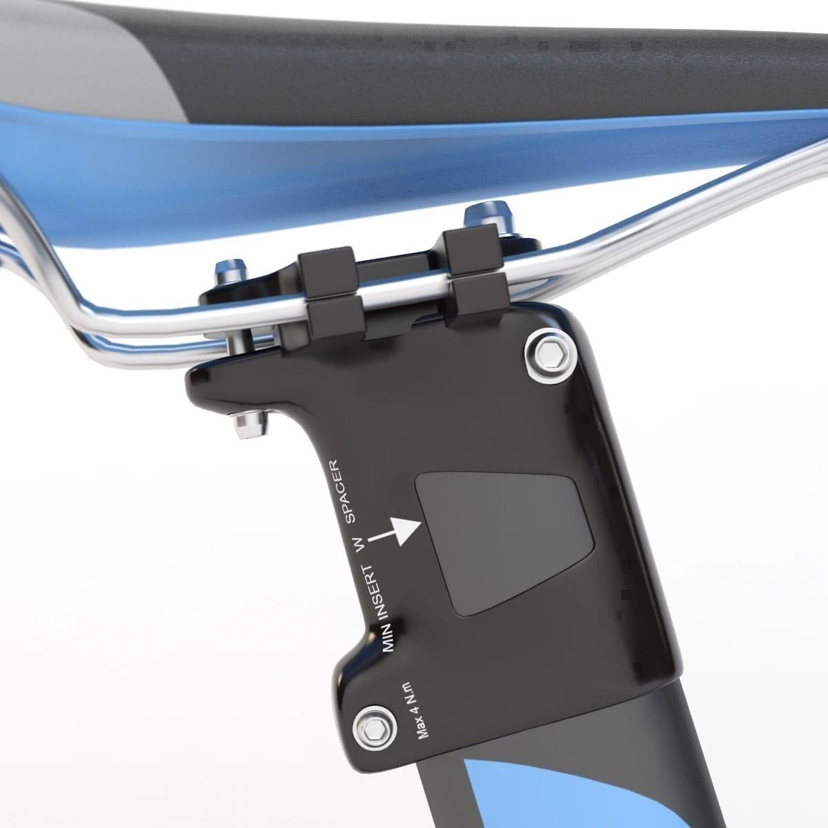 Giant Propel Advanced Sl-2 Blue-Ash Lightweight Sprinter Bicycle 3D model_14