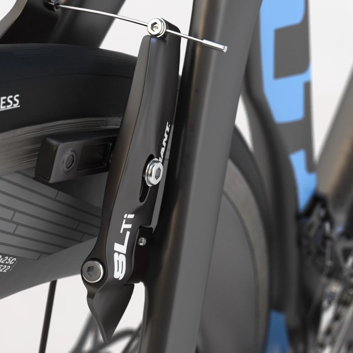 Giant Propel Advanced Sl-2 Blue-Ash Lightweight Sprinter Bicycle 3D model_18