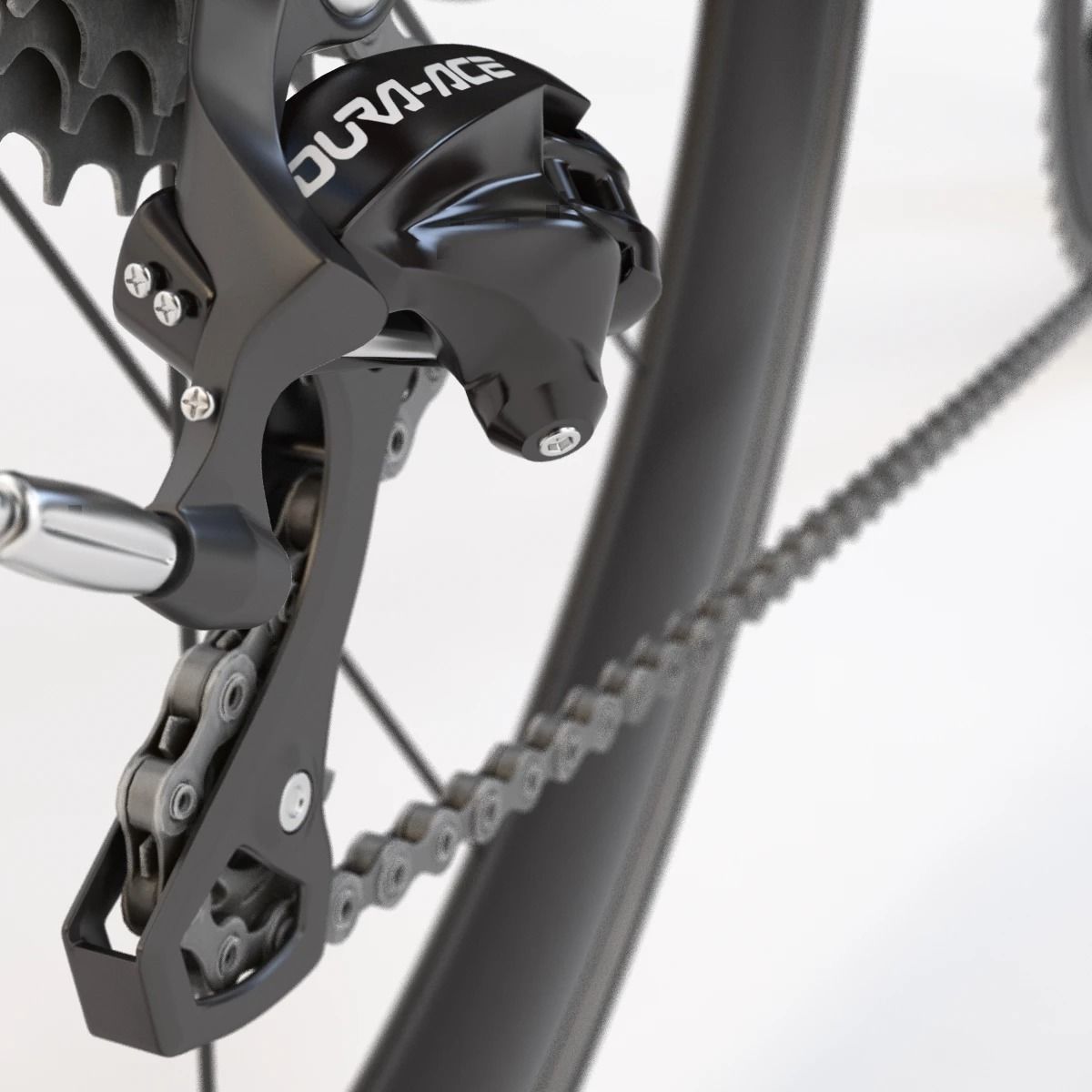 Giant Propel Advanced Sl-2 Black-Blue Sprinter Bicycle 3D model_16