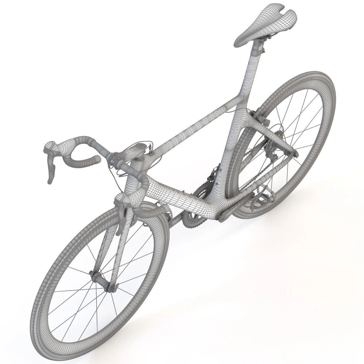 Giant Propel Advanced Sl-2 Black-Blue Sprinter Bicycle 3D model_22